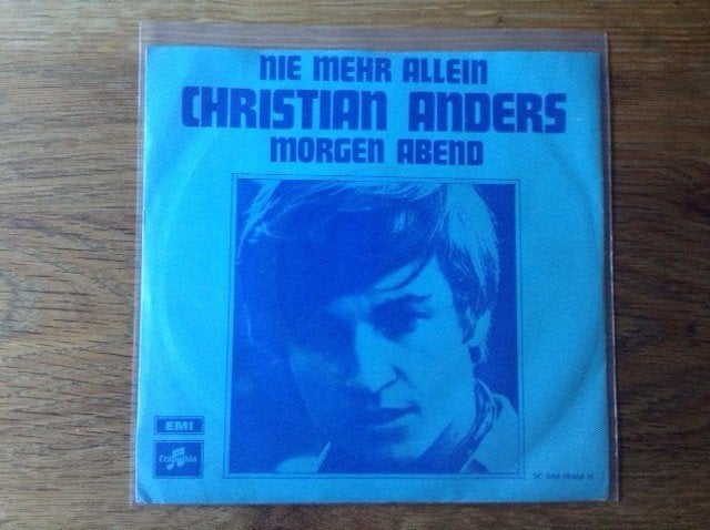 single christian anders, Enlèvement ou Envoi, Pop, Housse de protection extérieure, 7 inch