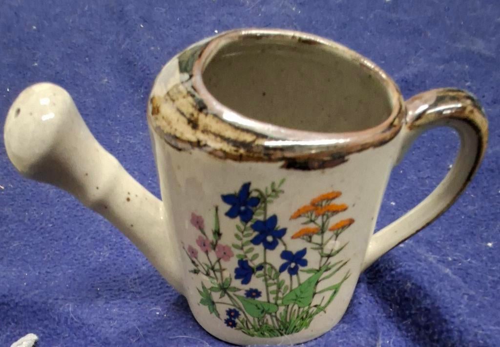 Vintage keramieken gietertje, Antiek en Kunst, Ophalen