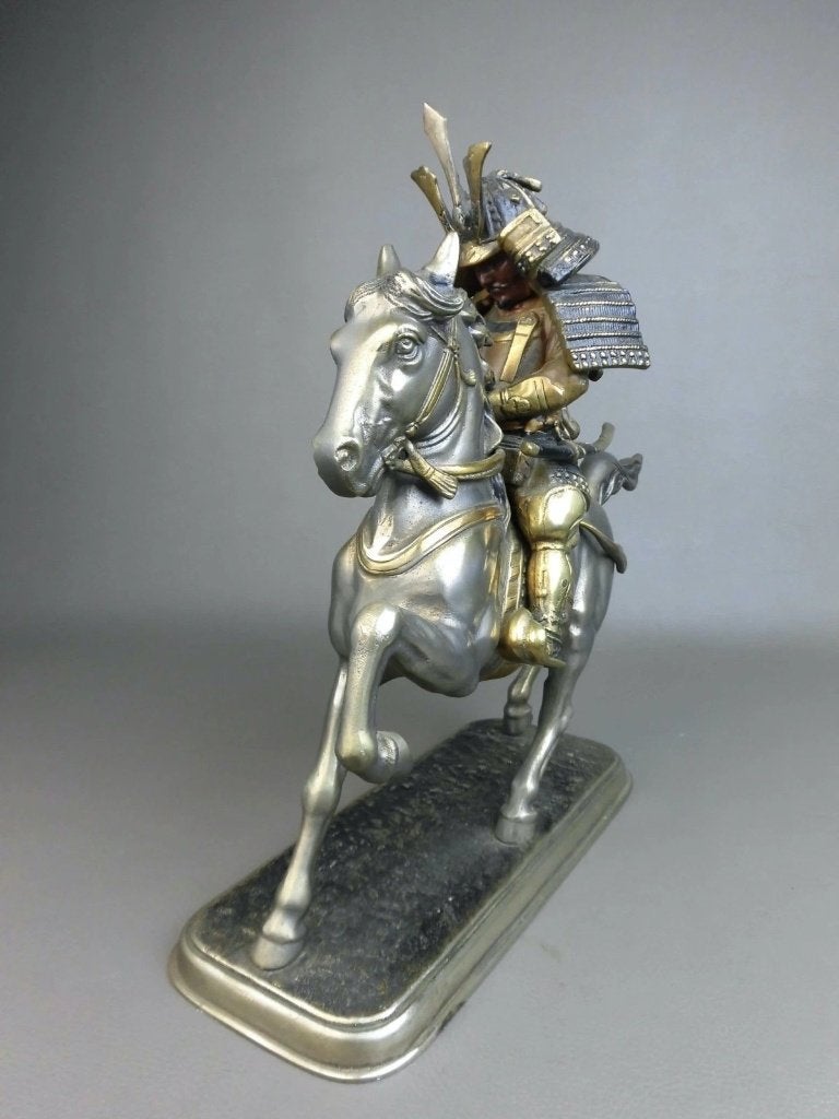 samourai à cheval en Bronze, Collections, Enlèvement ou Envoi, Objet d'art