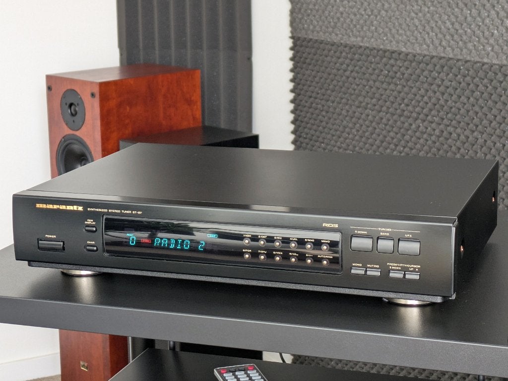 Marantz ST-57, FM-tuner met handleiding, mooie staat, Audio, Tv en Foto, Ophalen of Verzenden, Gebruikt