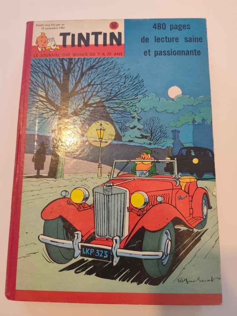 Tintin – Recueil n50 (1961), Livres, BD, Enlèvement ou Envoi, Comme neuf, Divers auteurs