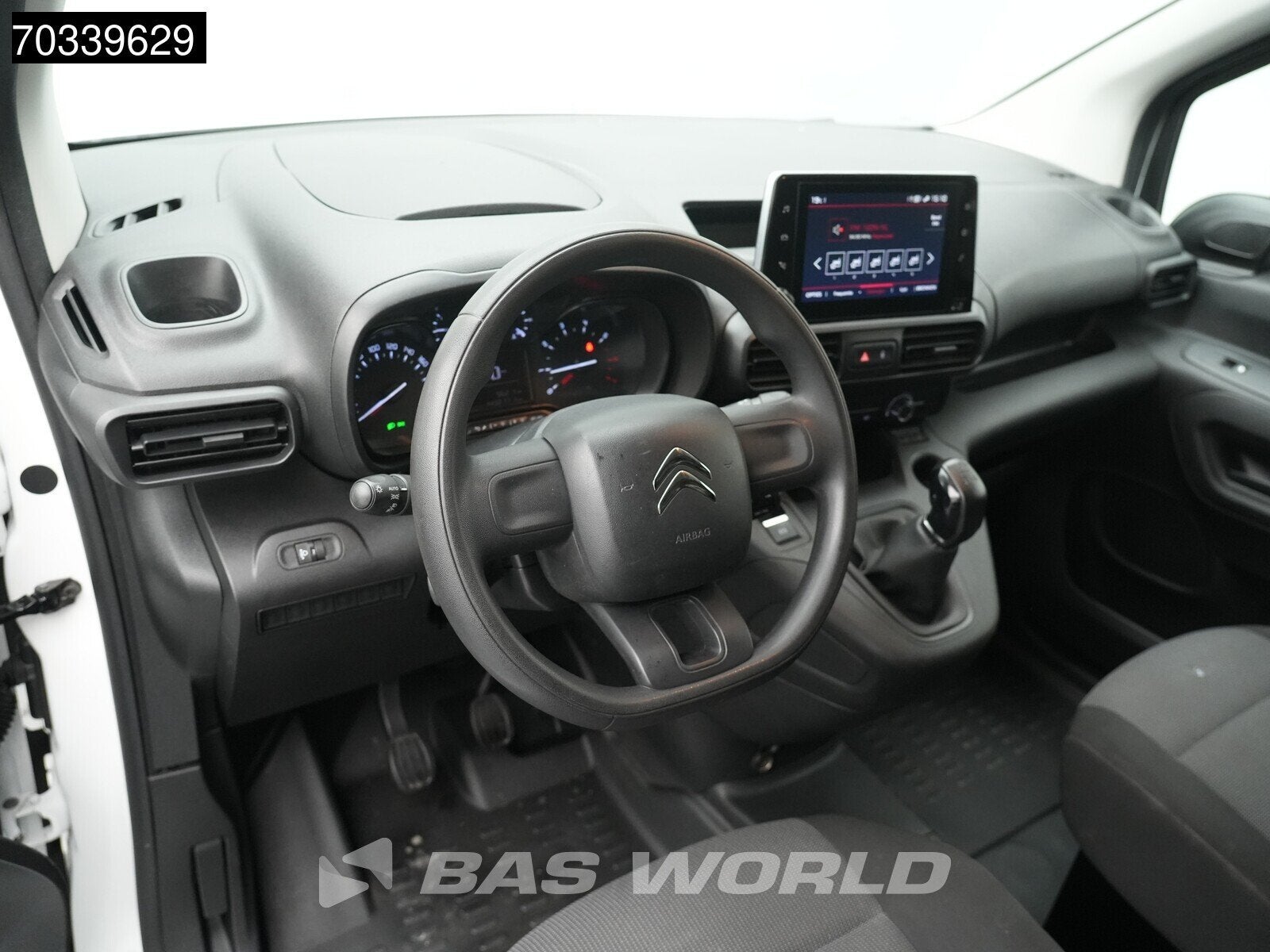 Citroën Berlingo 102pk L2H1 Airco Navi Cruise Carplay Euro6, 75 kW, Stof, Gebruikt, Euro 6