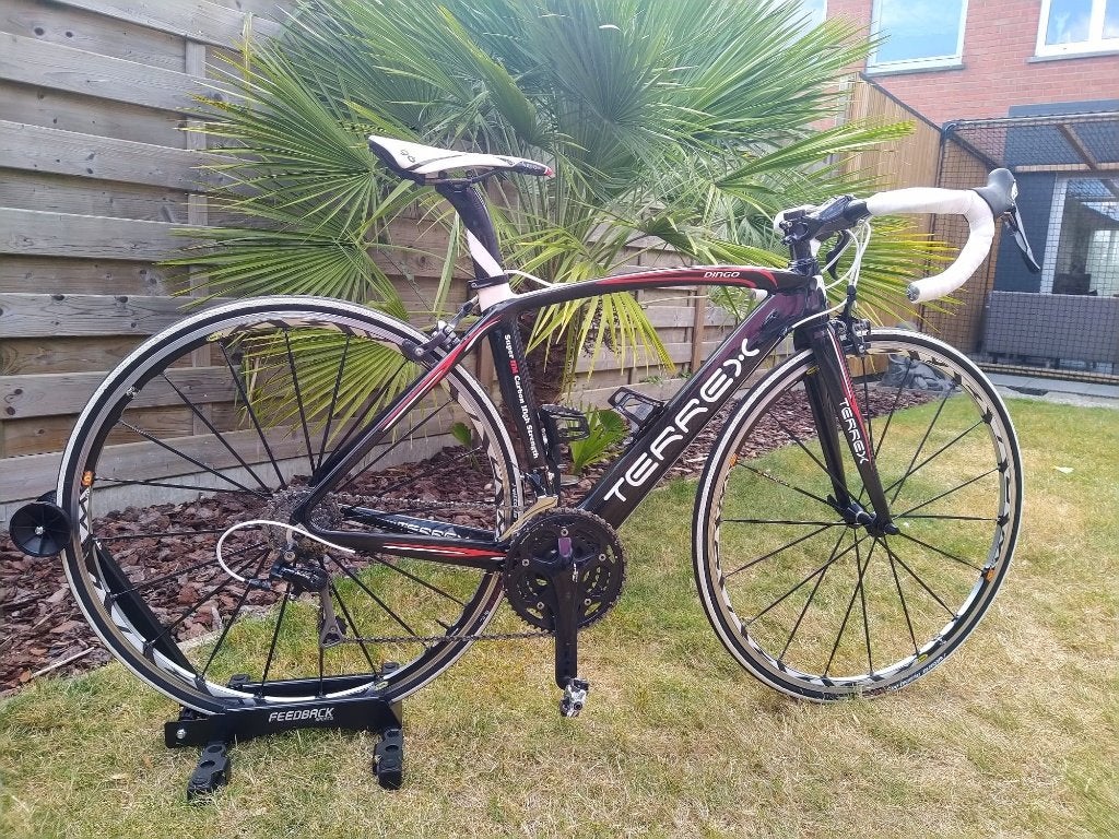 Koersfiets maat S, Fietsen en Brommers, Fietsen | Racefietsen, Zo goed als nieuw, Dames, Overige merken, 28 inch, Velgrem, Carbon