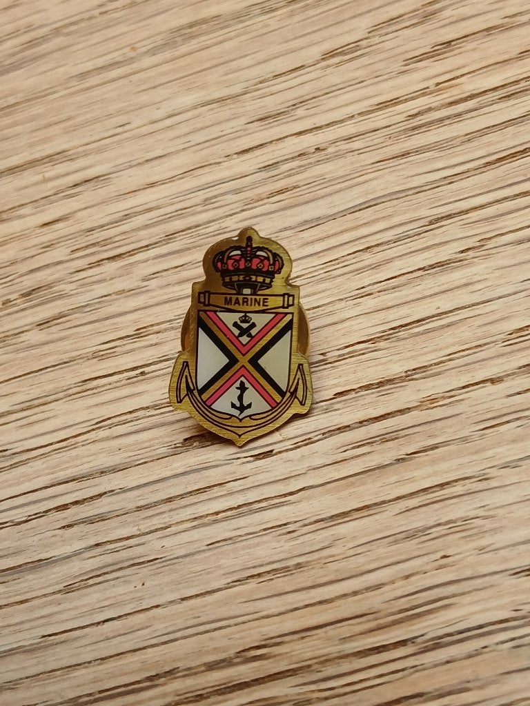 Insigne marine belge FN Z, Envoi, Marine, Emblème ou Badge