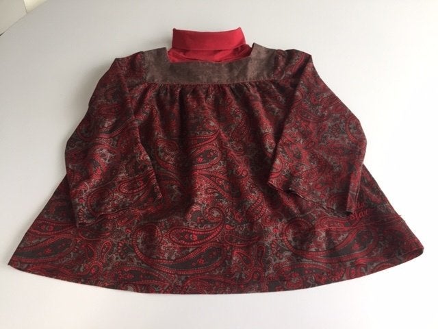 Sous - pull met bijpassend bloesje 128, Kinderen en Baby's, Meisje, JBC, Ophalen of Verzenden, Zo goed als nieuw