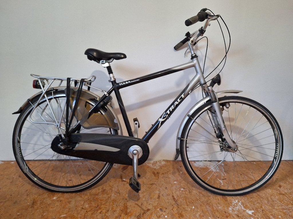 Herenfiets X-tract Fiets in Prima staat AMPER GEBRUIKT, Autres marques, Vitesses, Frein à tambour, 49 à 53 cm