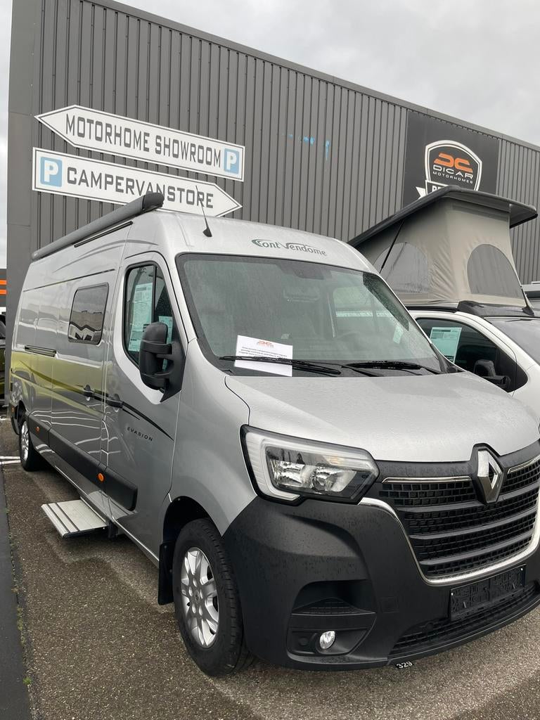 Font Vendôme Master Van Duo, Caravans en Kamperen, Mobilhomes, Koelkast, Particulier, 6 tot 7 meter, Cassettetoilet