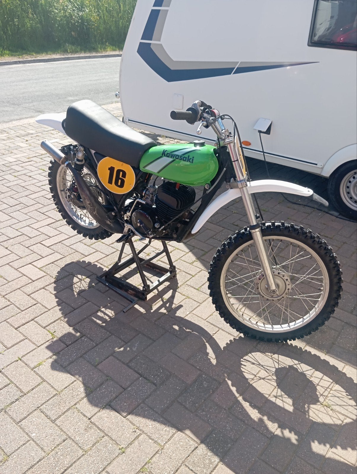 Kawasaki 250kx uit 1974, Motoren, Motoren | Oldtimers
