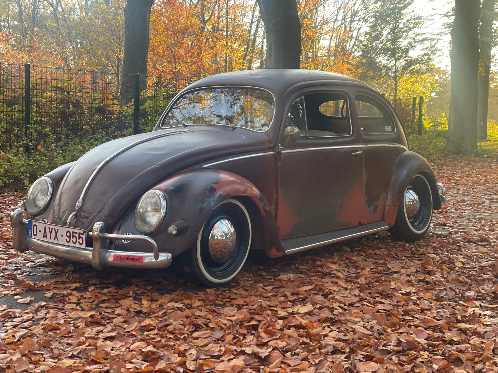 Vw kever Ovaal 1956–Amerikaanse uitvoering–Prachtige patina, foto 2