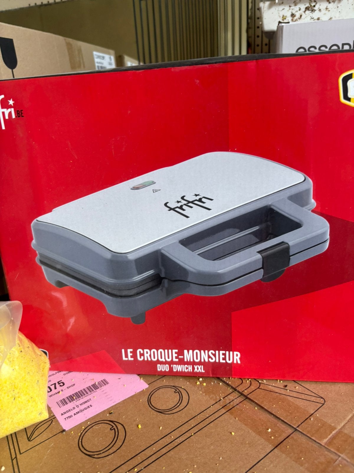 Croque monsieur, Ophalen, Zo goed als nieuw