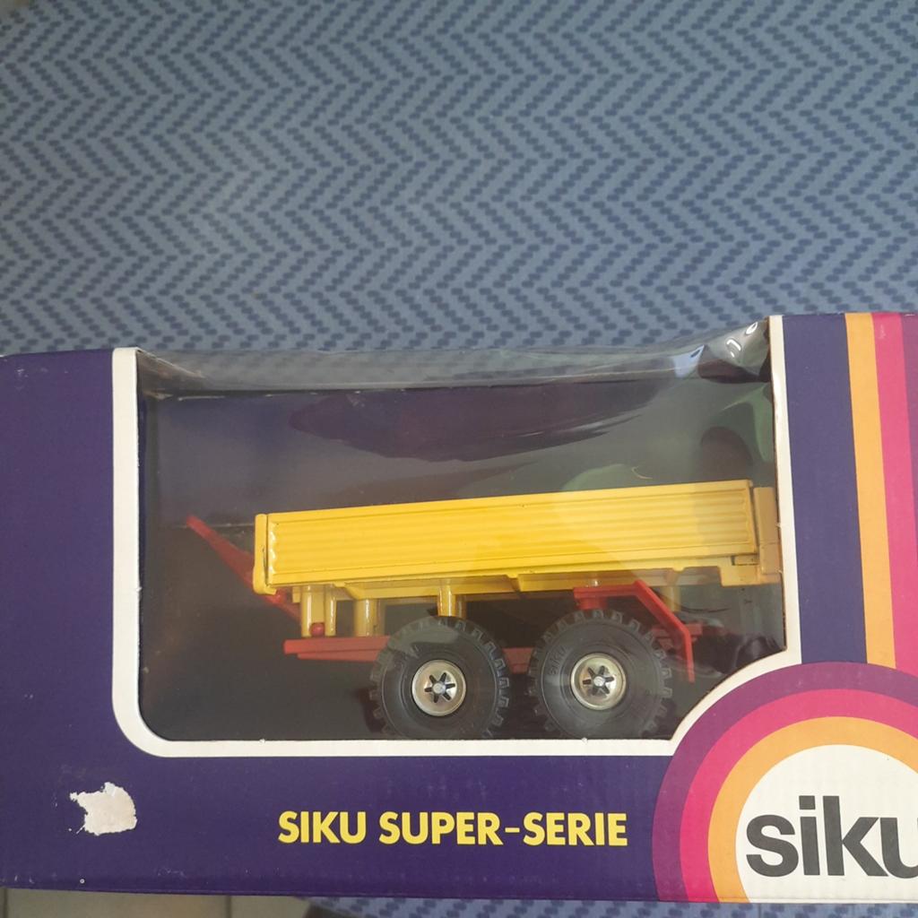SIKU SUPER SERIES*NO.4511* REMORQUE À DOUBLE ESSIEUX* MIB*NO, Enlèvement, Neuf, Autres types, Autres marques