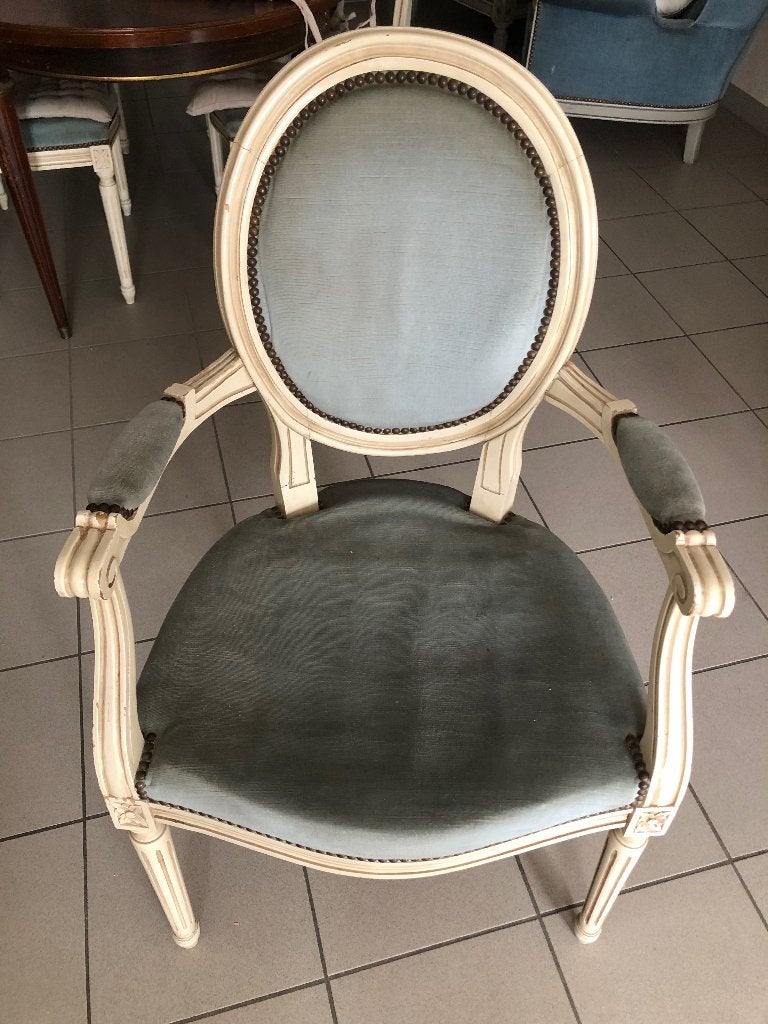 Stoelen, Ophalen, Gebruikt, Blauw, Vijf, Zes of meer stoelen
