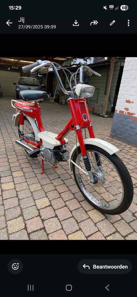 Honda amigo, Fietsen en Brommers, Klasse B (45 km/u), 50 cc, Ophalen, Overige merken