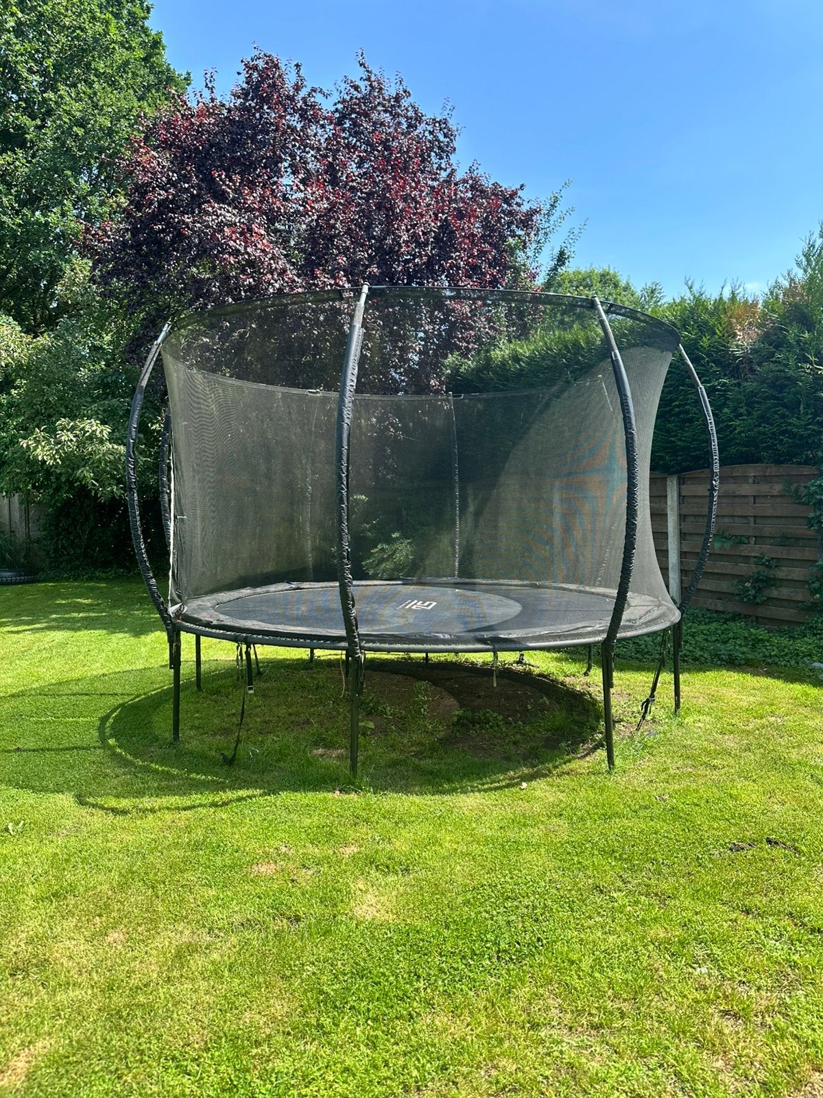 Trampoline Senz sports J5000 series 366cm, Ophalen, Gebruikt