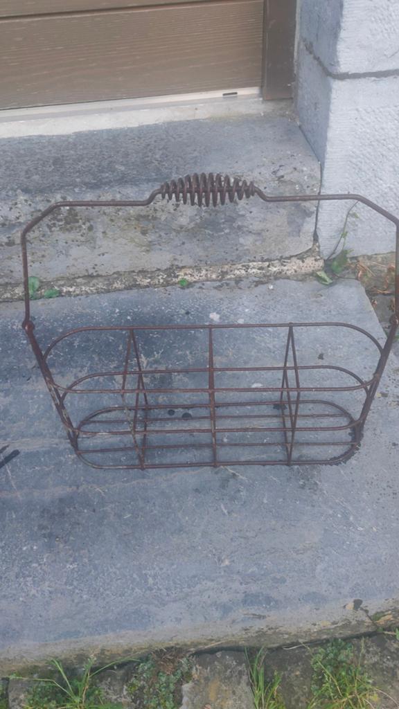 Porte bouteille en métal, Enlèvement ou Envoi, Métal