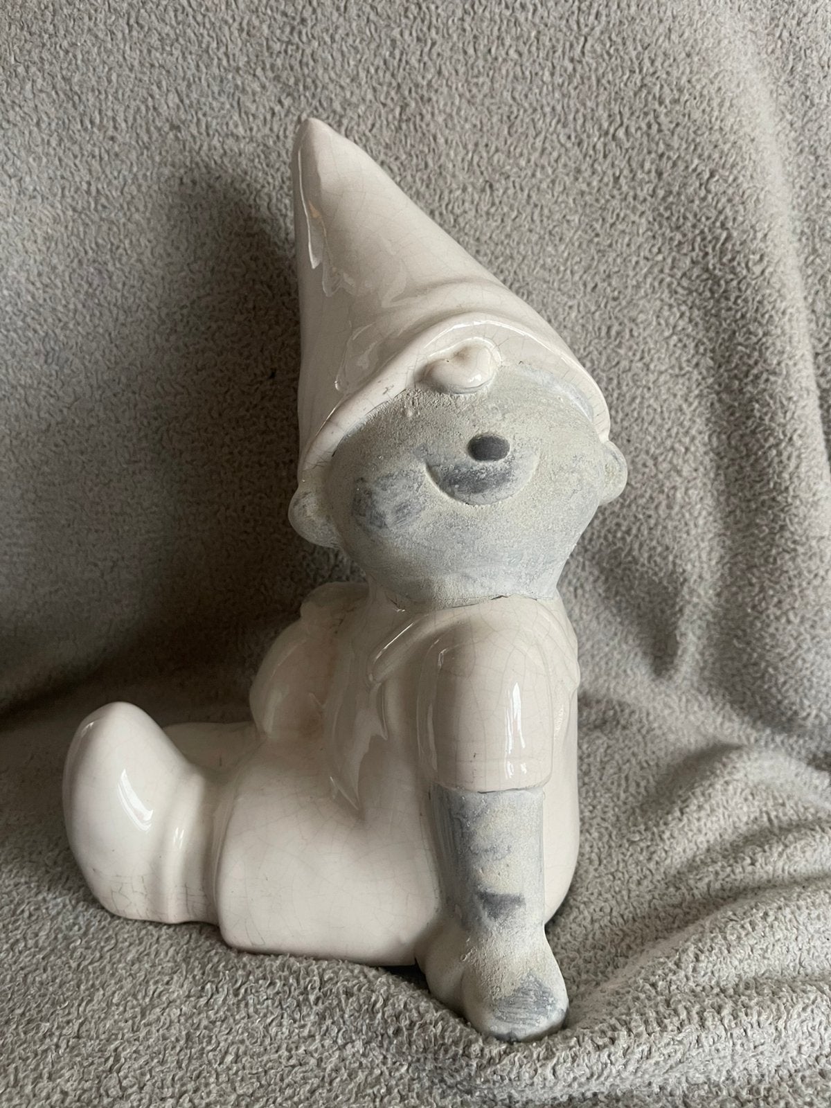 Statue de lutin en céramique — 25 cm, Collections, Enlèvement, Utilisé