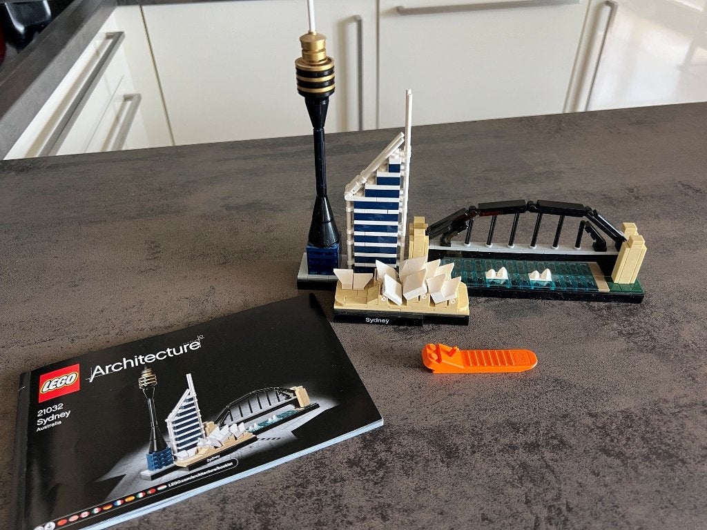 Lego architecture 21044 SYDNEY, Ophalen, Lego, Zo goed als nieuw, Complete set