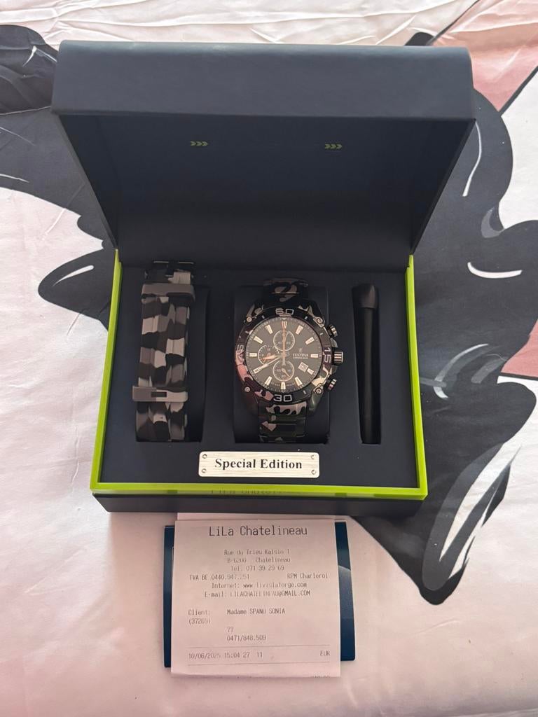 Montre festina édition limitée, Ophalen, Zo goed als nieuw