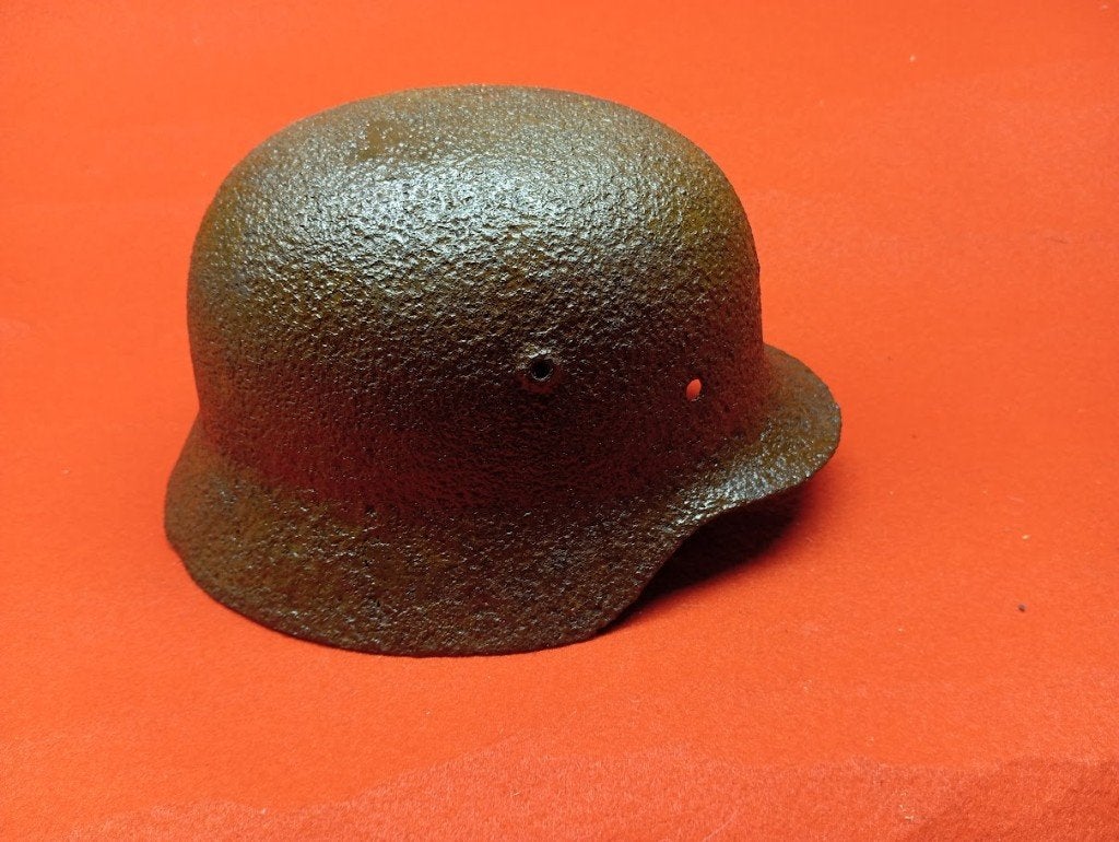 Casque allemand WW2, Collections, Enlèvement ou Envoi, Armée de terre, Casque ou Béret