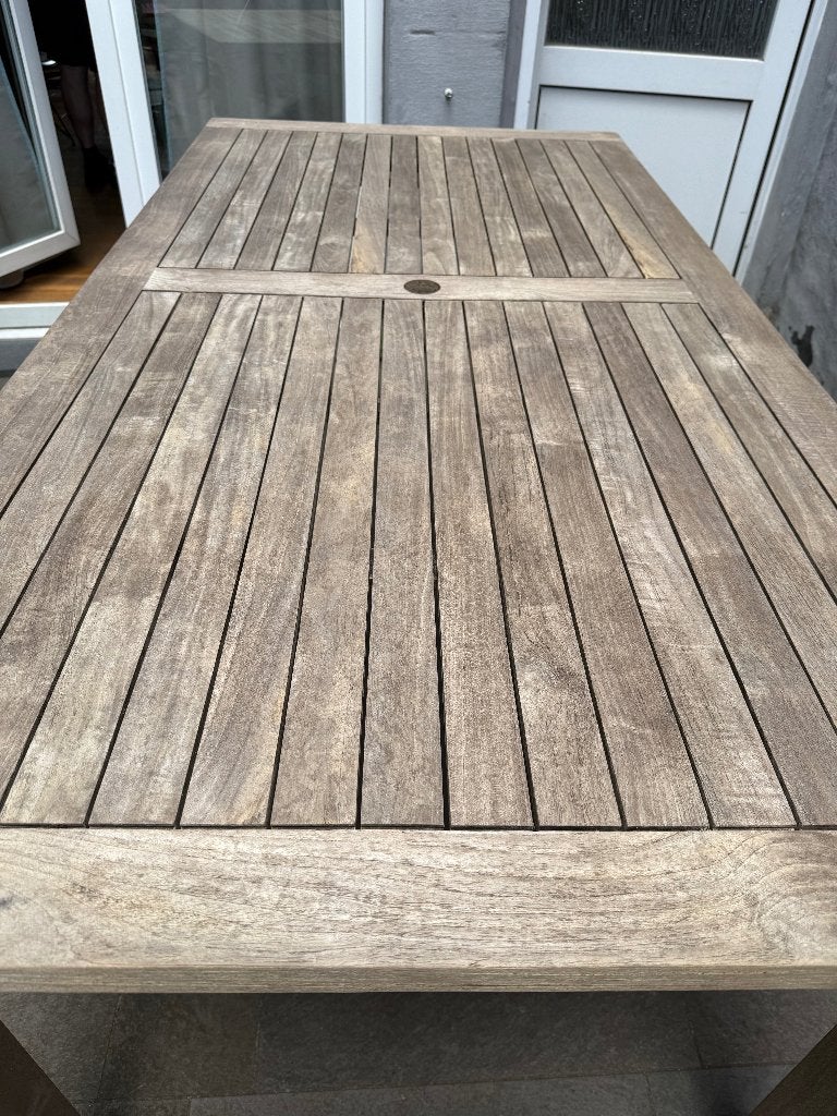 Tuintafel: teak, Ophalen, Gebruikt, Rechthoekig, Teakhout