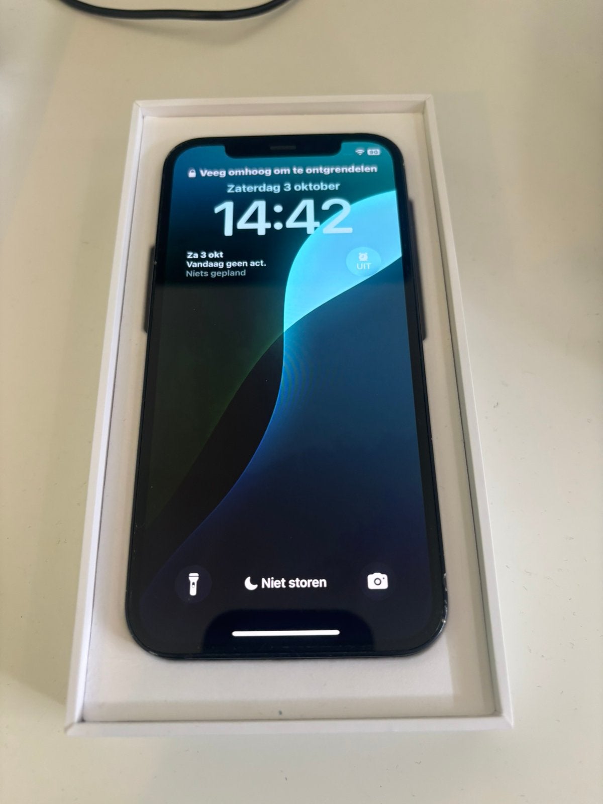 Iphone 12 noir 64 Go, Enlèvement, Utilisé, Sans abonnement, Sans simlock