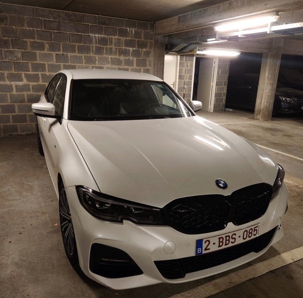 Bmw 330i M sport, Autos, Cuir, Aide au démarrage en côte, Euro 6, Noir