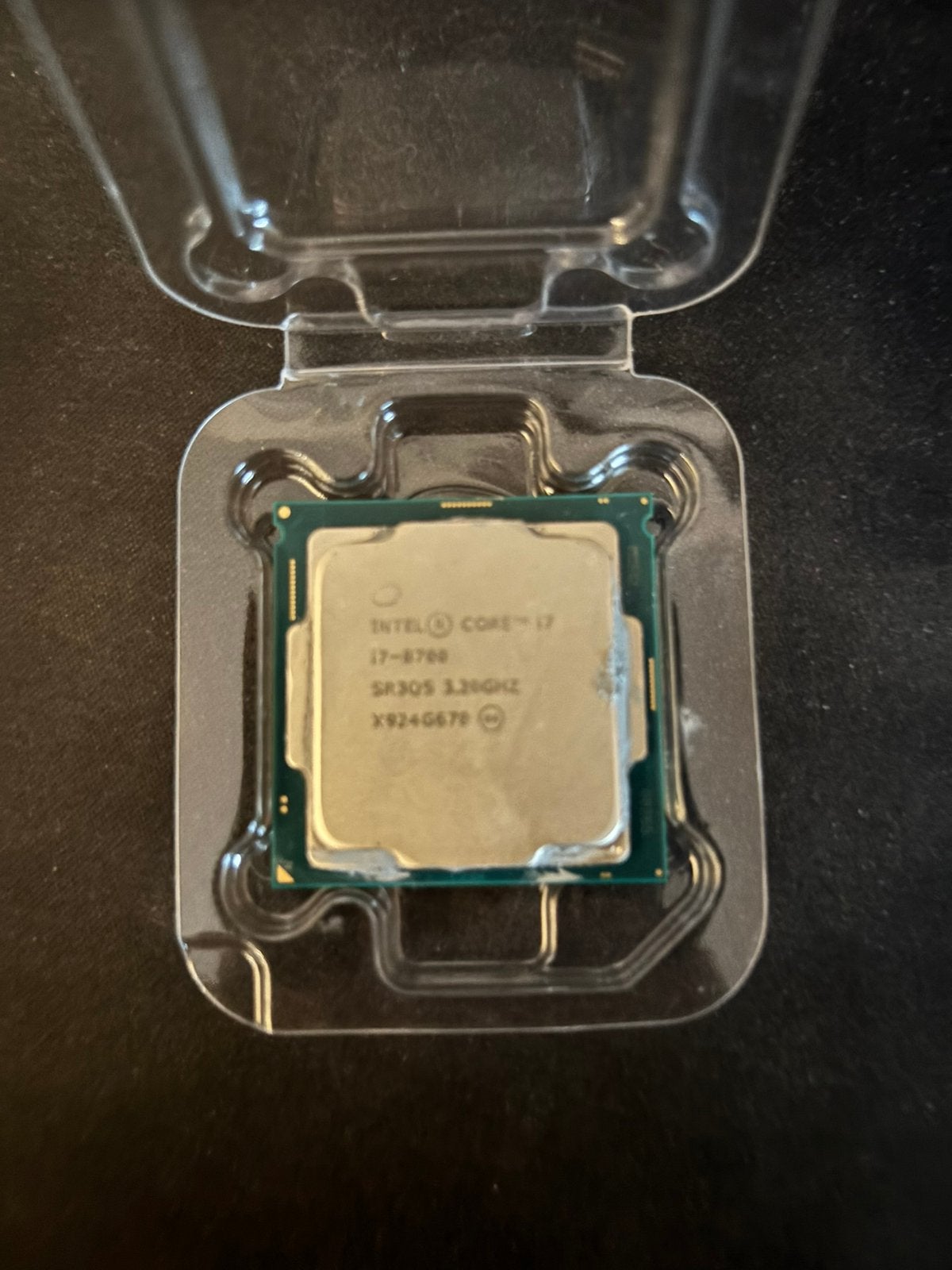 Intel core i7 8700 3.20GHz, Computers en Software, Processors, Ophalen, Gebruikt, 6-core, 3 tot 4 Ghz