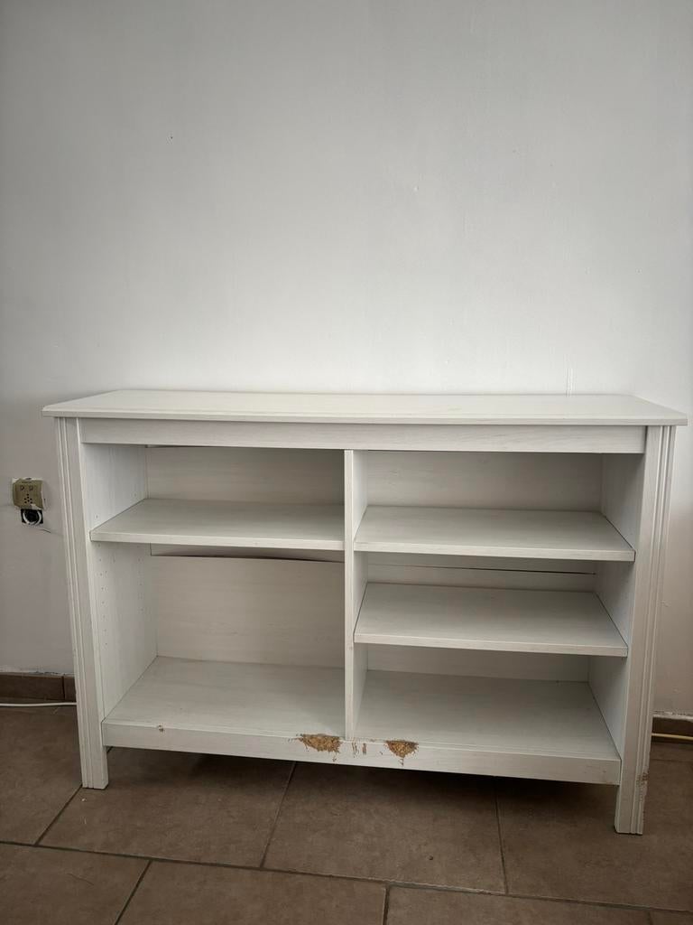 Witte kast - Heeft een beetje liefde nodig, Ophalen, Gebruikt, 100 tot 150 cm, Minder dan 100 cm