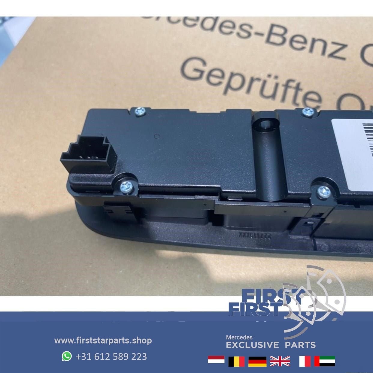 Radio knoppen stoelverwarming alarmlicht schakelaar Mercedes, Autos : Pièces & Accessoires, Utilisé, -, -, Enlèvement ou Envoi