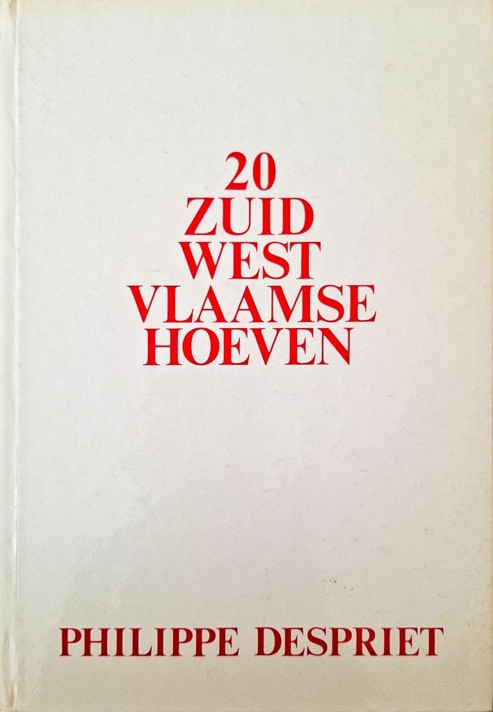 60 ZUID-WESTVLAAMSE HOEVEN (3 boeken), Ophalen of Verzenden, Gelezen, Philippe Despriet