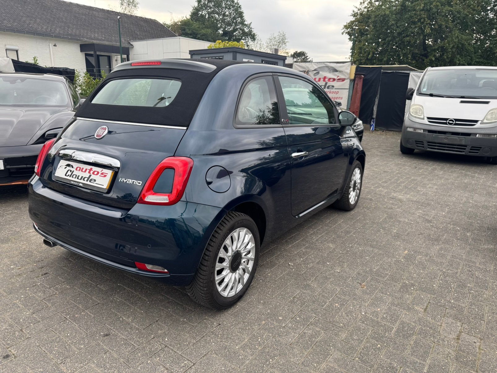 Fiat 500 Cabrio 1.0 Hybrid, Auto's, 4 zetels, Stof, Euro 6, Cabriolet
