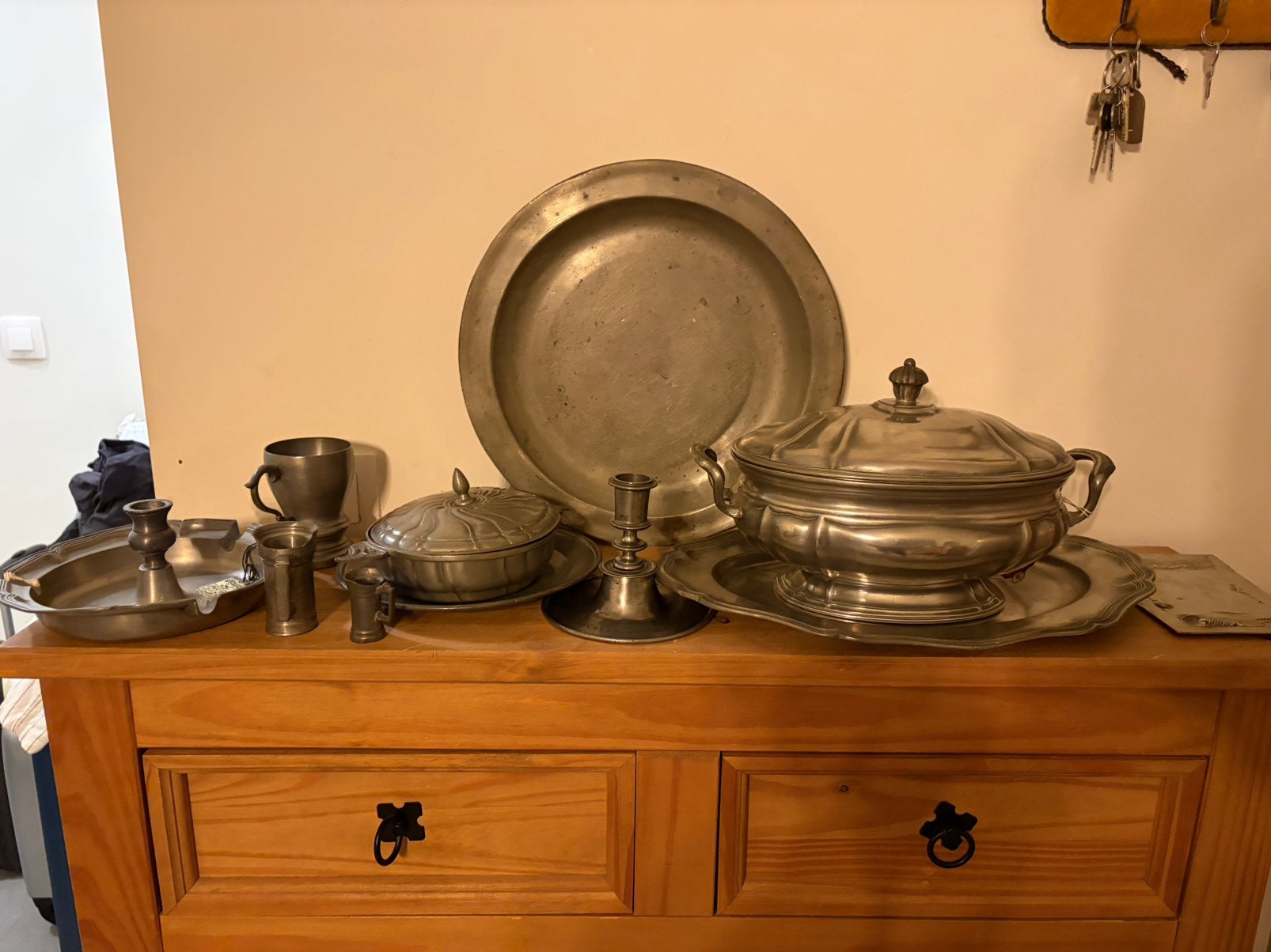 Tin, Ophalen