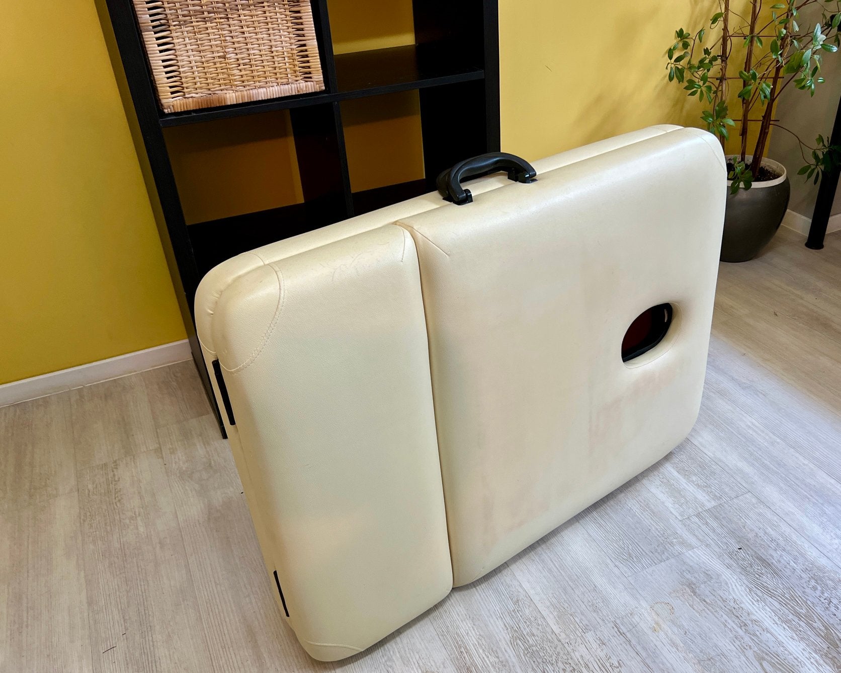 Massagetafel Wit, Ophalen, Gebruikt, Massagetafel