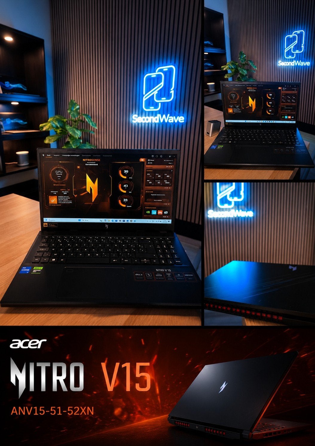Acer Nitro V15 Gaming Laptop | RTX 4050 6GB | i5 | 16GB | 14, Ophalen of Verzenden, Gaming, SSD