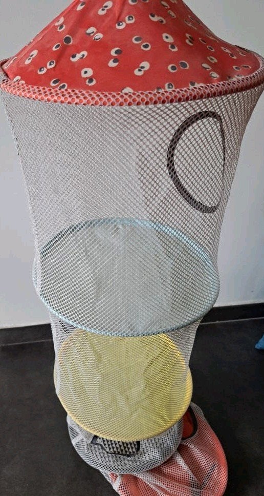 Hangende opberger, Ophalen