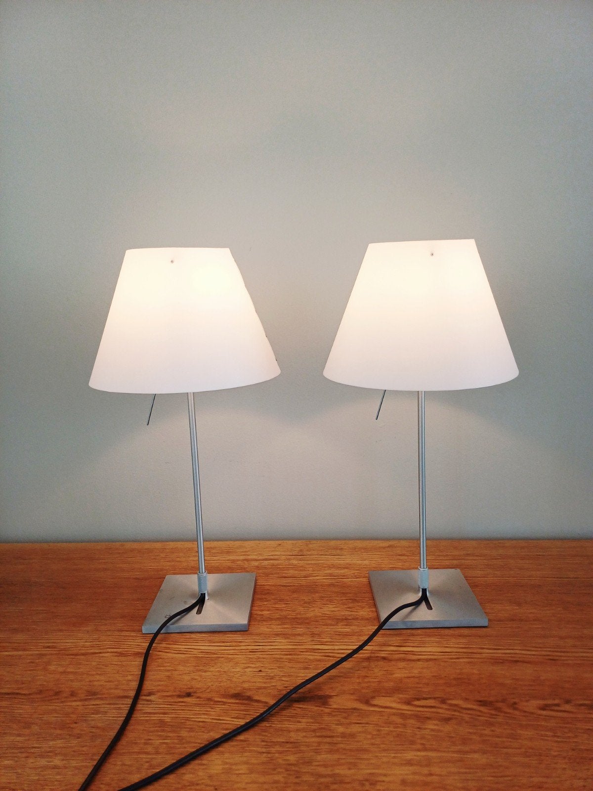 Luceplan 2 lampen, Ophalen of Verzenden