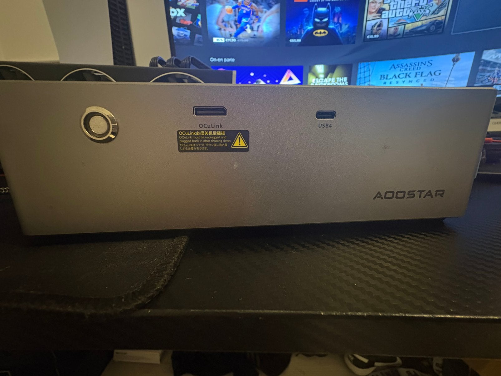 AOOSTAR AG02 eGPU Docking Station, Enlèvement, Comme neuf