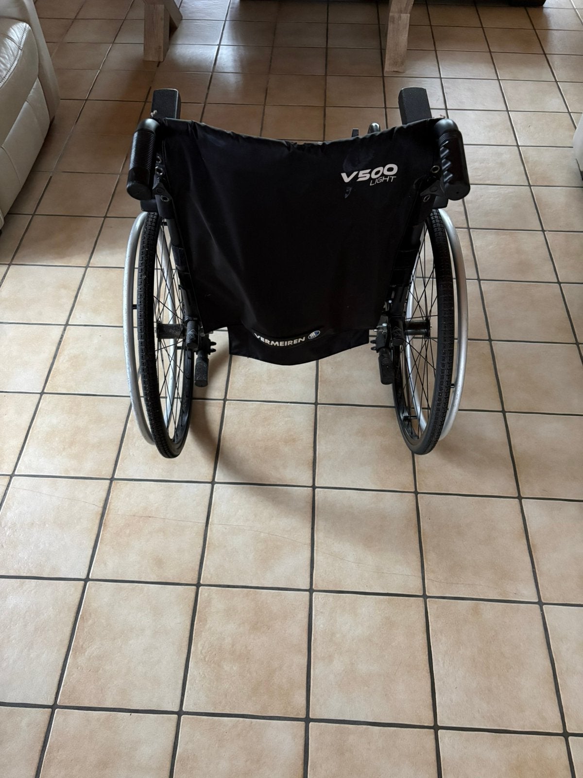 Rolstoel te koop, Ophalen, Inklapbaar, Gebruikt, Handbewogen rolstoel