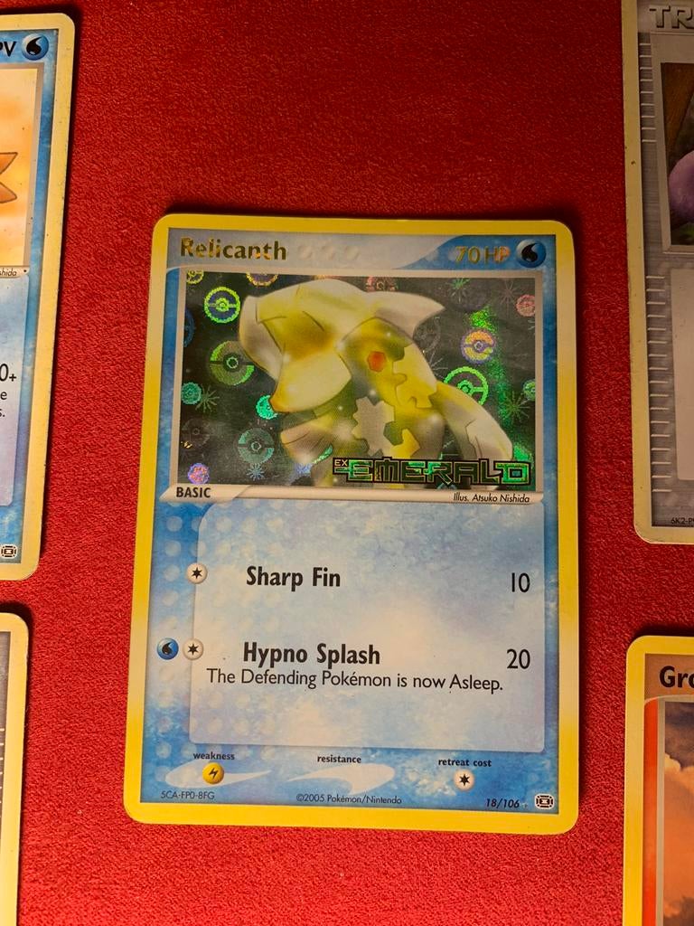 Pokémon-kaarten - EX Set: Emerald, Hobby en Vrije tijd, Verzamelkaartspellen | Pokémon, Gebruikt, Meerdere kaarten, Ophalen of Verzenden
