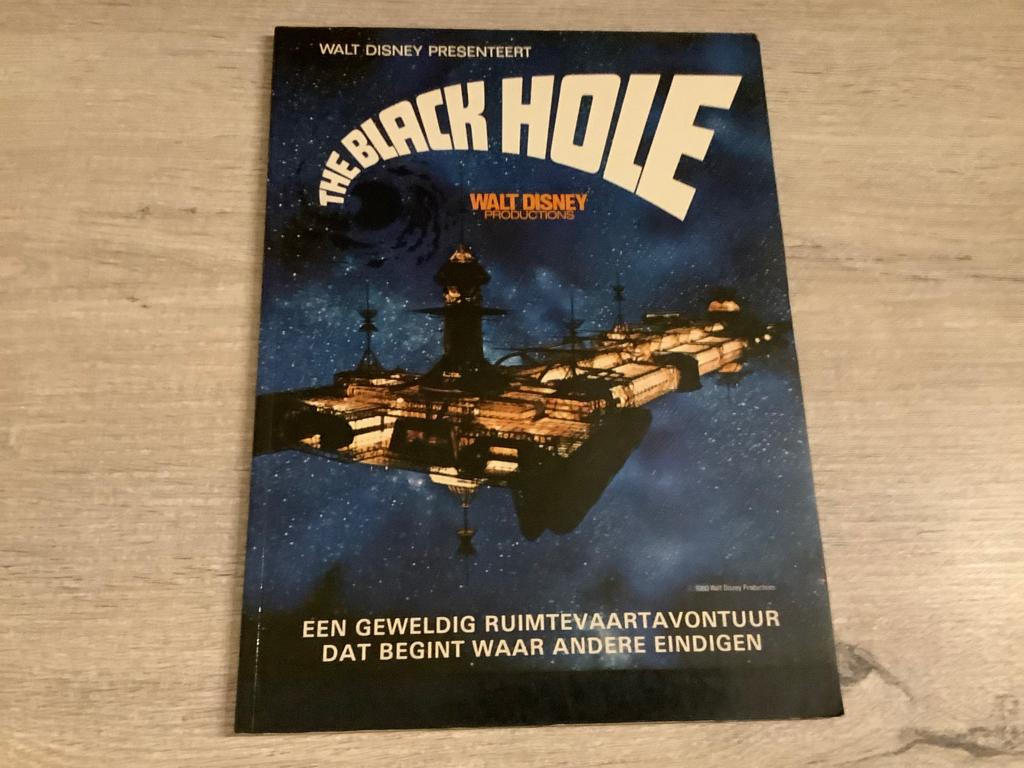 Walt Disney The Black Hole strip, Boeken, Eén stripboek, Ophalen of Verzenden, Gelezen, Walt Disney Productions