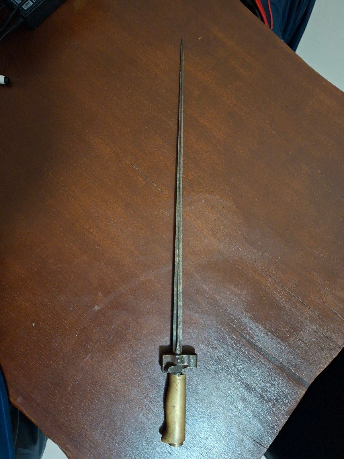 Baïonnette française WW1, Collections, Enlèvement