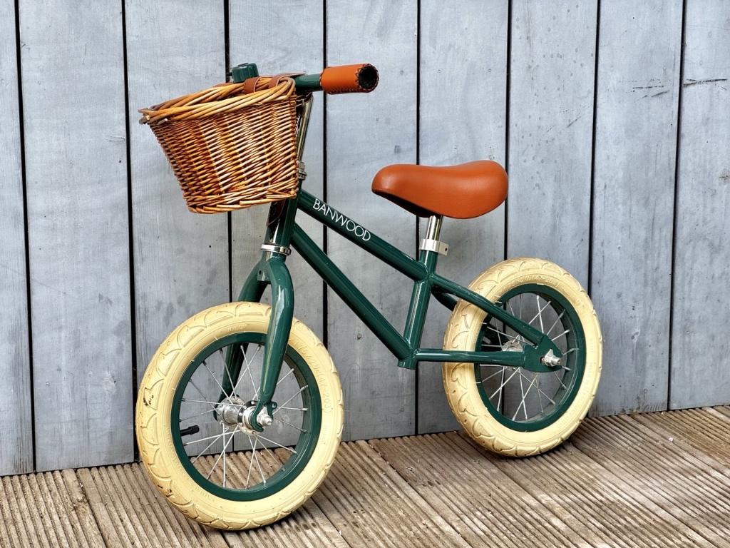 Banwood Loopfietsje 12" met mandje, Ophalen, Gebruikt, Loopfiets