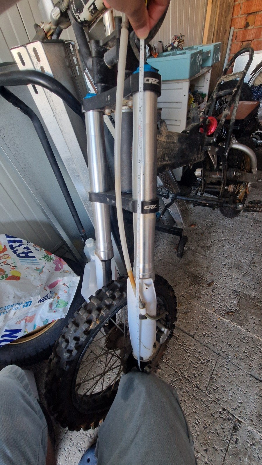 USD voorvork  RFZ pitbike, Auto-onderdelen, Ophalen