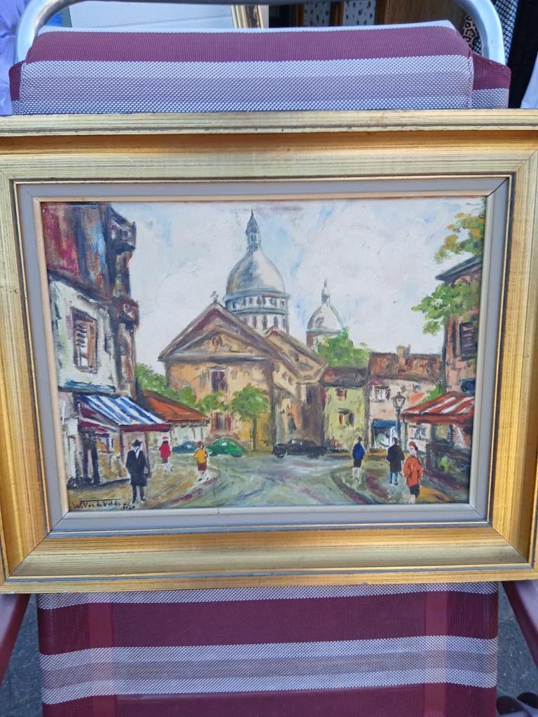 Schilderij w vandevelde, Antiek en Kunst, Ophalen