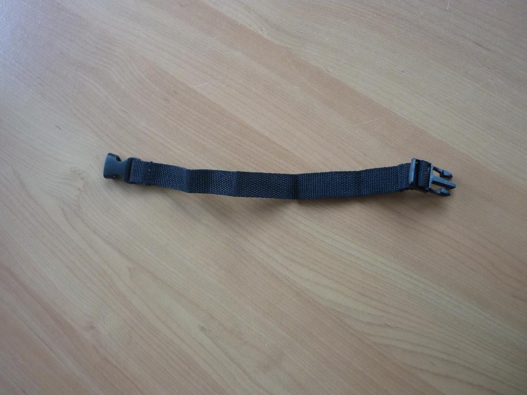 Gratis Zwarte korte riem strap, 31,5x2 cm, Ophalen