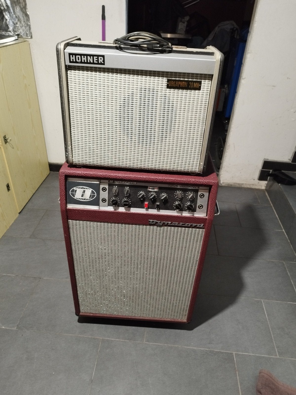 ampli hohner orgaphon 20mh/dynacord favorit lampes1968, Enlèvement