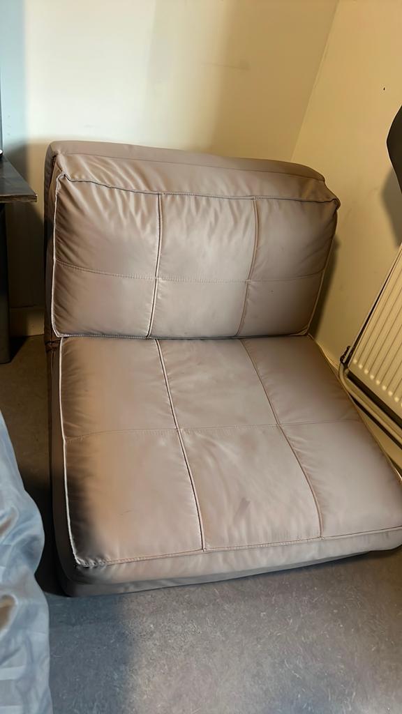 Zetelbed, Huis en Inrichting, Slaapkamer | Slaapbanken, Ophalen, Gebruikt, Eenpersoons, Overige kleuren