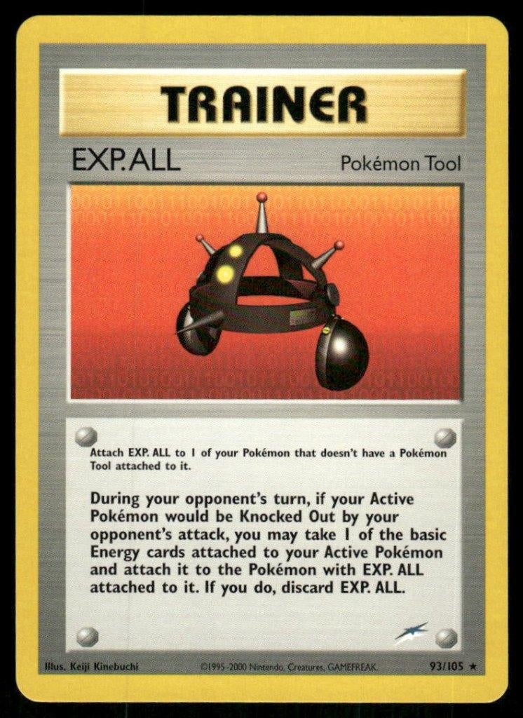 EXP.ALL 93/105 - Neo Destiny, Hobby en Vrije tijd, Verzamelkaartspellen | Pokémon, Verzenden, Gebruikt
