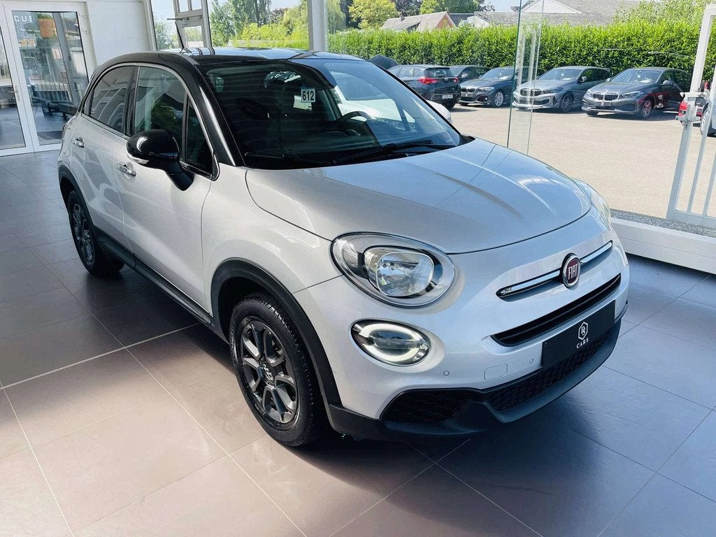 Fiat 500X 1.3i * GARANTIE + SEMI CUIR + GPS * (bj 2020), Auto's, Automaat, USB, Gebruikt, 4 cilinders
