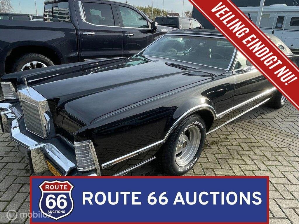Lincoln Continental Mark IV | 1975 | Route 66 Auctions, Autos, Achat, Entreprise, Boîte manuelle, Autre carrosserie